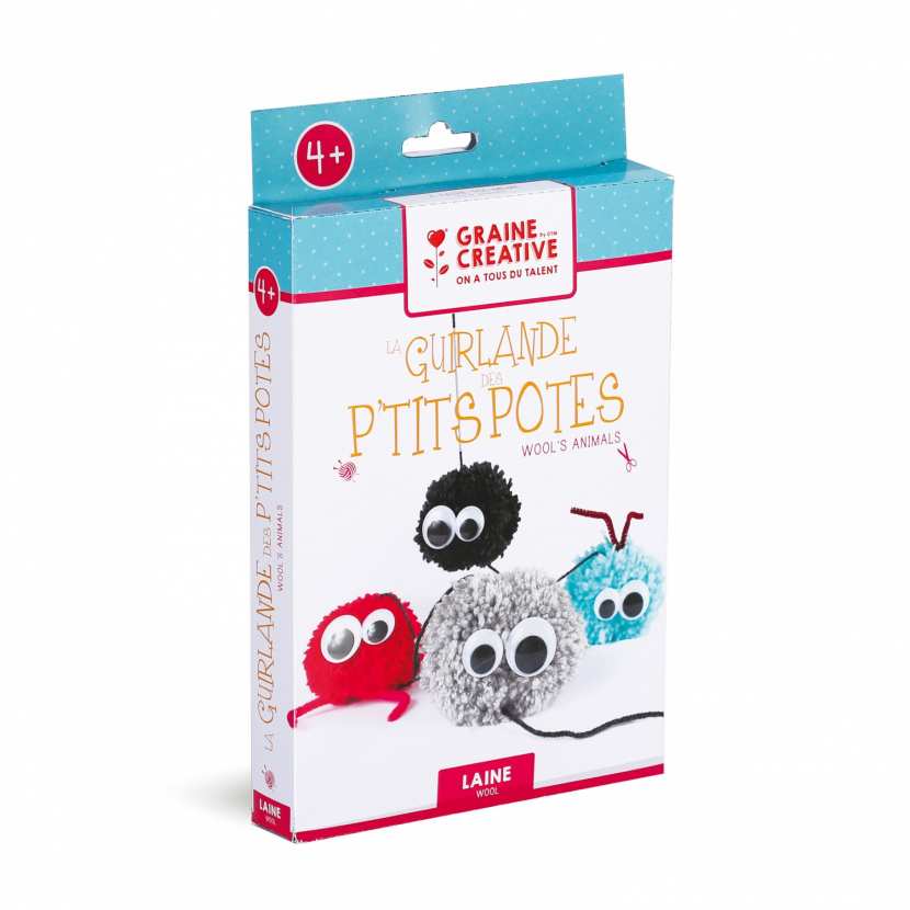 Kit créatif Ponpons